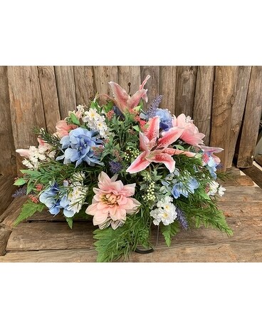 Tombstone Rack - Pink & Lt Blue Custom product