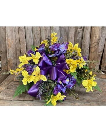 Tombstone Rack - Yellow & Purple Custom product