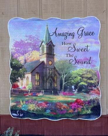 Amazing Grace Blanket Custom product