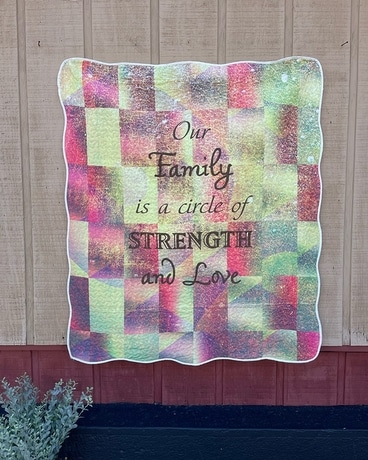 Our Family Blanket Custom product