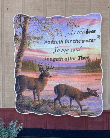 As the Deer Blanket Custom product