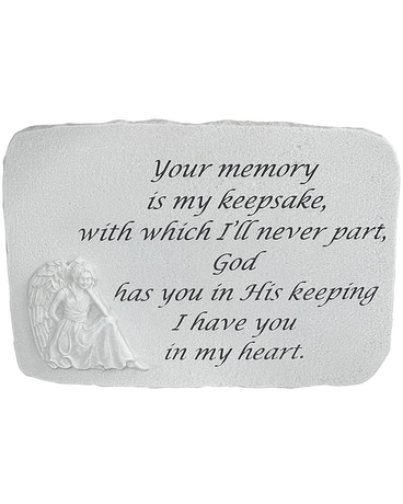 Your Memory Is My Keepsake Memorial Stone Gifts