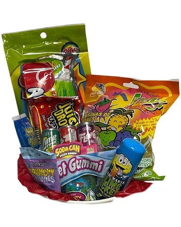 Teen Favorite Candy Basket Gift Basket
