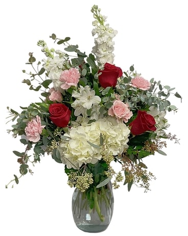 Blushing Beauty Flower Arrangement