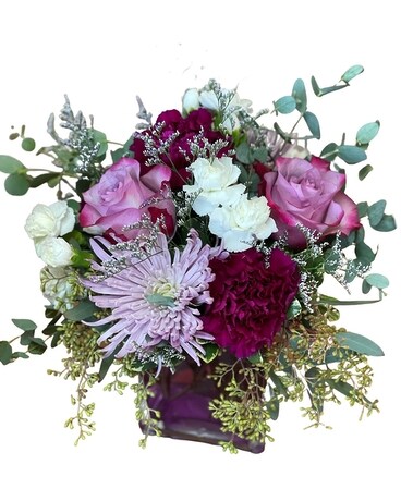 Magenta Romance Flower Arrangement