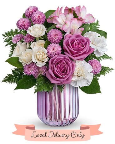 Lavender In Bloom Bouquet Flower Arrangement