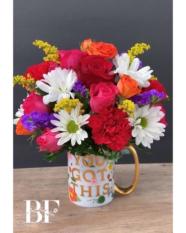 You Got This Bouquet Flower Arrangement
