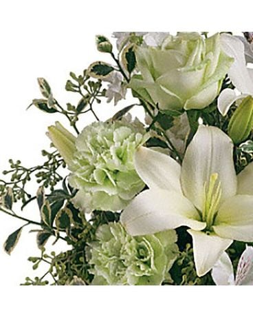 Simply White Designer's Choice Flower Arrangement