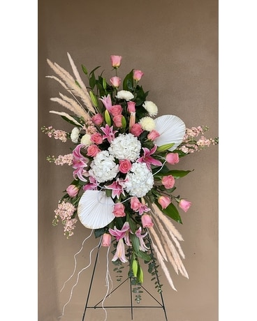 Peaceful Tribute Flower Arrangement