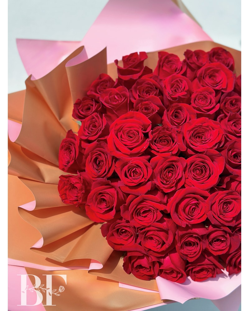 50 Red Roses in McAllen TX - Bonita Flowers & Gifts