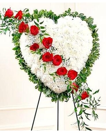 Broken Heart Funeral Arrangement