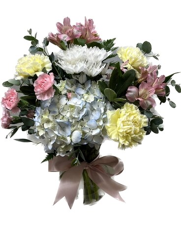 Fresh and Colorful Flower Arrangement