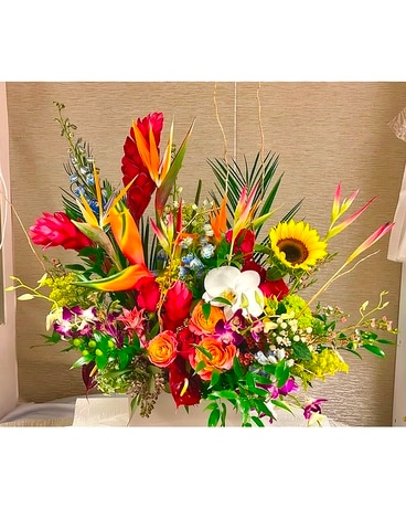 Paradise Fall Flower Arrangement