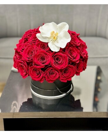 Adoration Roses - Preserved Flower Arrangement