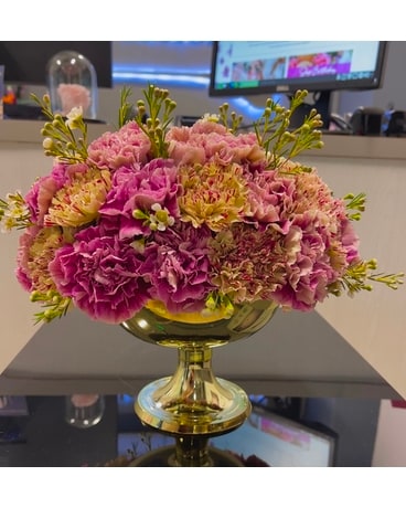 Royal Carnations Flower Arrangement