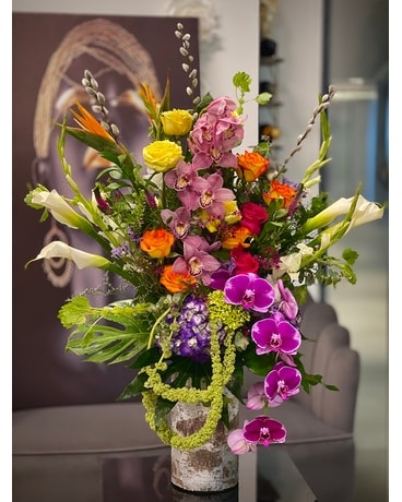 Tropical Extravagance Flower Arrangement