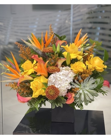 Tropical Tango Flower Arrangement