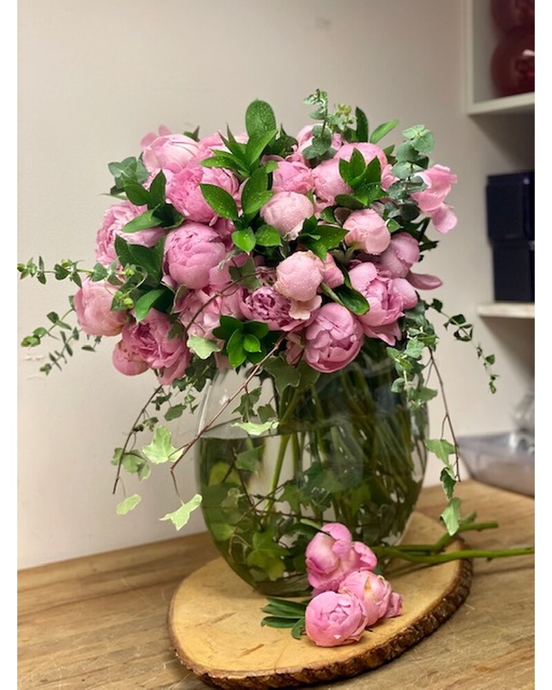 Luxury Pink Peony in Miami FL - Brickell Ave. Flowers & Gifts