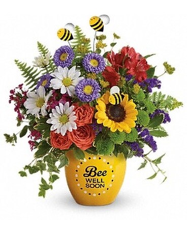 Teleflora's Garden Of Wellness Bouquet Flower Arrangement