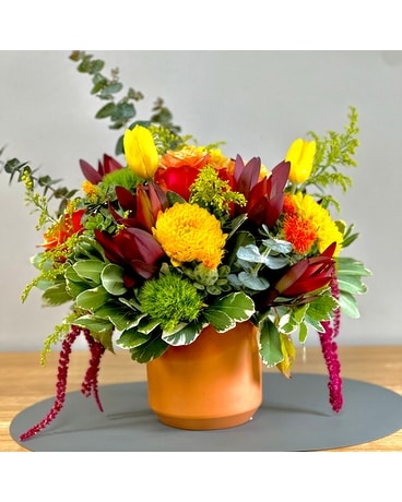 Terracotta Flower Arrangement