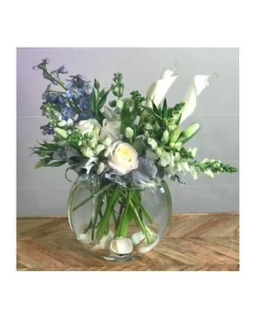 Callas by the Sea by Ferrari Flower Arrangement