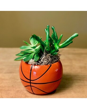 Basketball Garden Specialty Arrangement