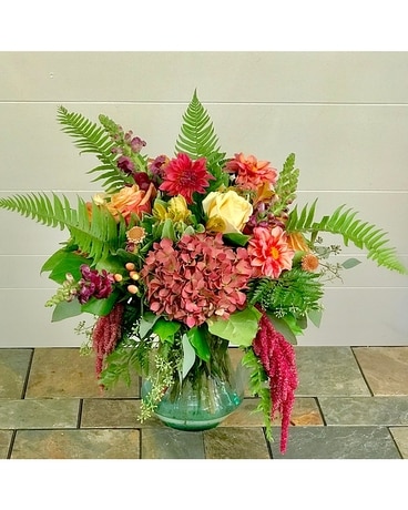 Chianti Classico Flower Arrangement