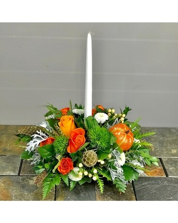 Orange Fall Centerpiece Centerpiece