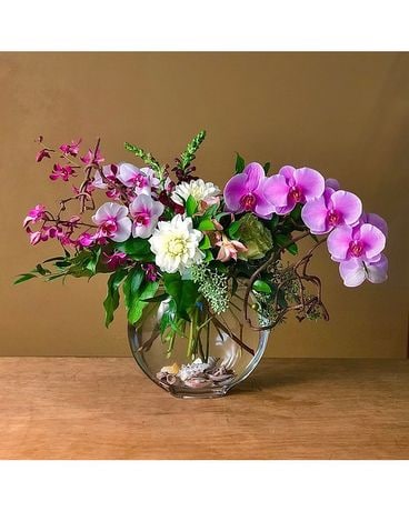 Pure Orchid Indulgence Flower Arrangement