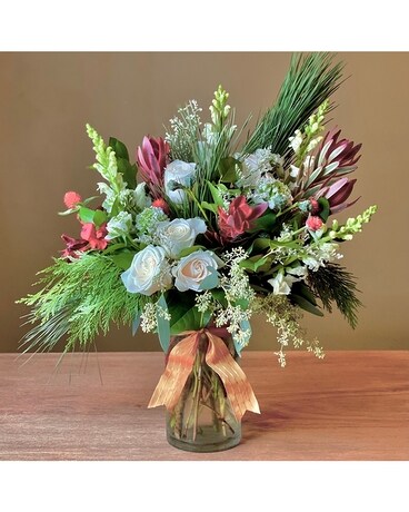 Holiday Fashion Flower Arrangement