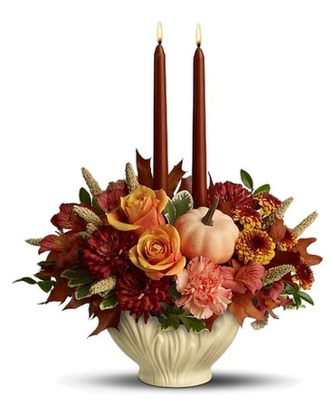 Lenox Gift Of Autumn Bq Flower Arrangement