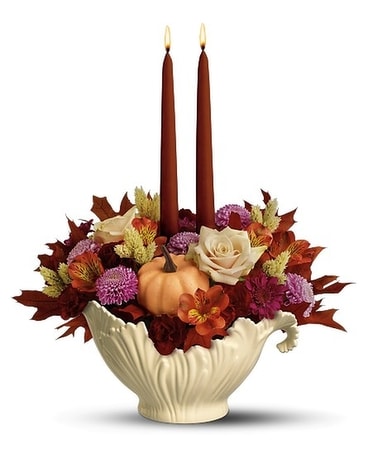 Lenox Sauce Boat Bq Flower Arrangement