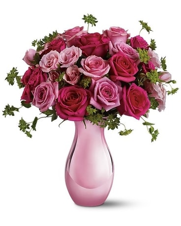 Spring Rose Bq Flower Arrangement