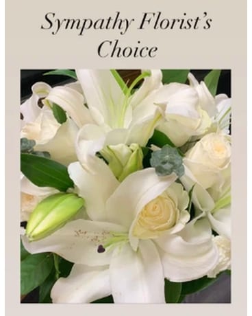 florist choice sympathy Flower Arrangement