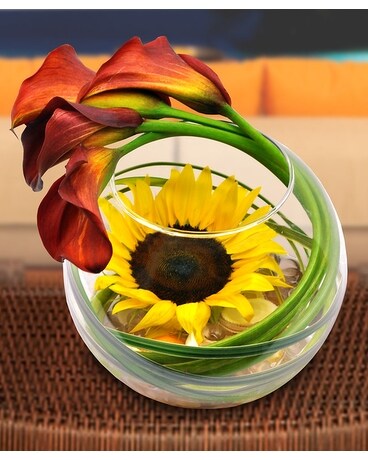 Simply Striking Flower Arrangement
