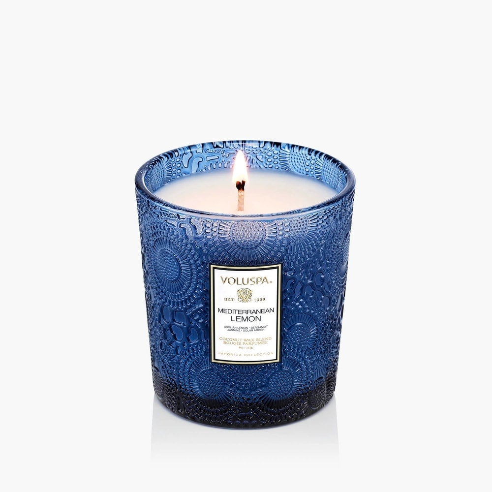Voluspa Mediterranean Lemon Jar Candle - Thumbnail 3