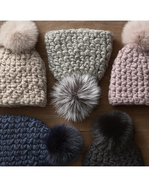Mischa Lampert Beanie Pomster Hats in Latham NY  display picture 1