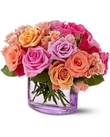 Teleflora's Rose Harmony Flower Arrangement
