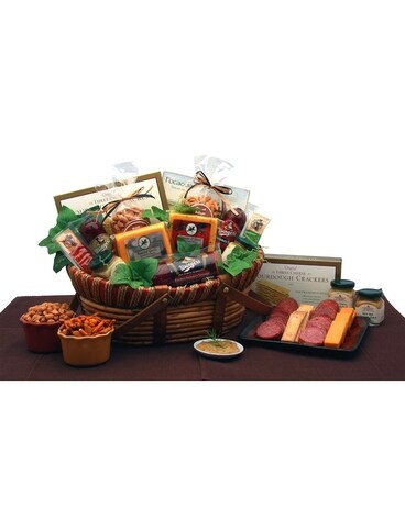 Savory Favorites Meat & Cheese Gift Basket