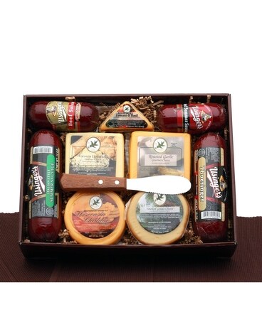 Signature Reserve Meat & Cheese Gift Box Gift Basket