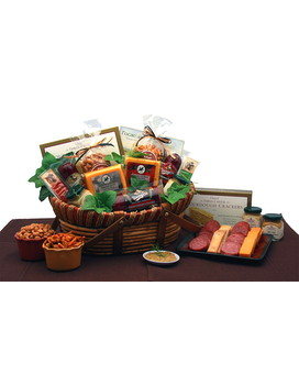 Savory Favorites Meat & Cheese Gift Basket