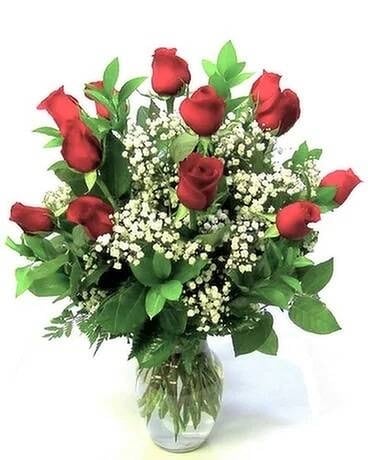 Red Rose Love Flower Arrangement
