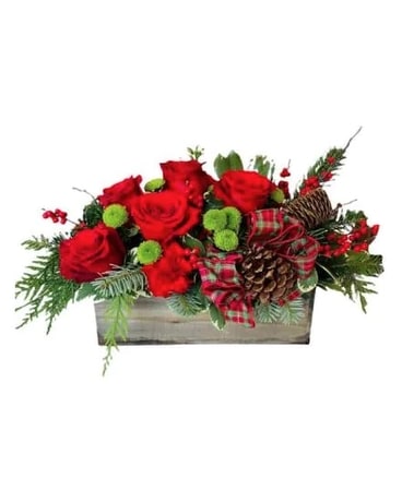 Rustic reds Flower Arrangement
