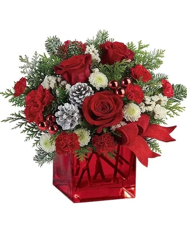 Red n' Bright Flower Arrangement