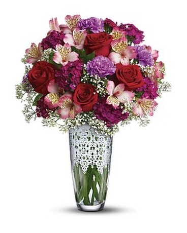 Teleflora's Antique Lace Bouquet Flower Arrangement