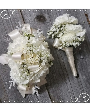 Wrist Corsage and Boutonniere Corsage