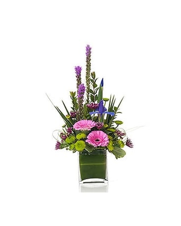 Buds and Blooms Spring In Style Flower Arrangement