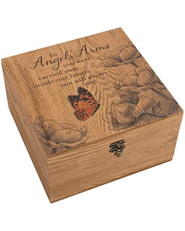 IN ANGEL'S ARMS MEMORY BOX Custom product