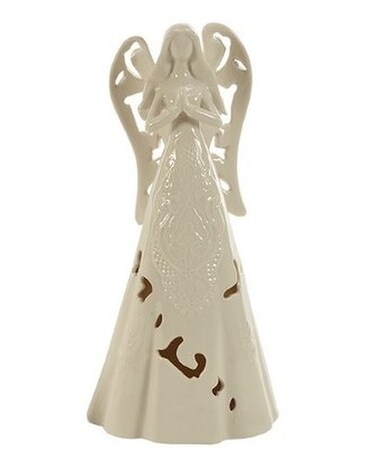 PORCELEAN LIGHT UP ANGEL Custom product