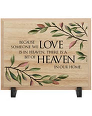 HEAVEN TABLE PLAQUE Custom product